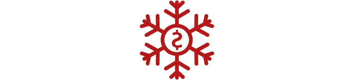Image of a snowflake denoting frozen tuition.